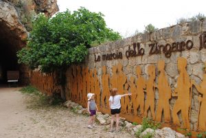 Indgangen til Zingaro